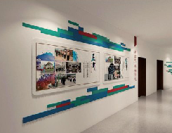 马鞍山企业文化墙用什么材料好？