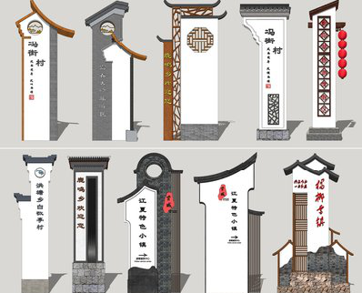 马鞍山美丽乡村标识标牌有哪些分类？