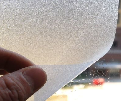 马鞍山玻璃门外面粘广告用什么材料好？